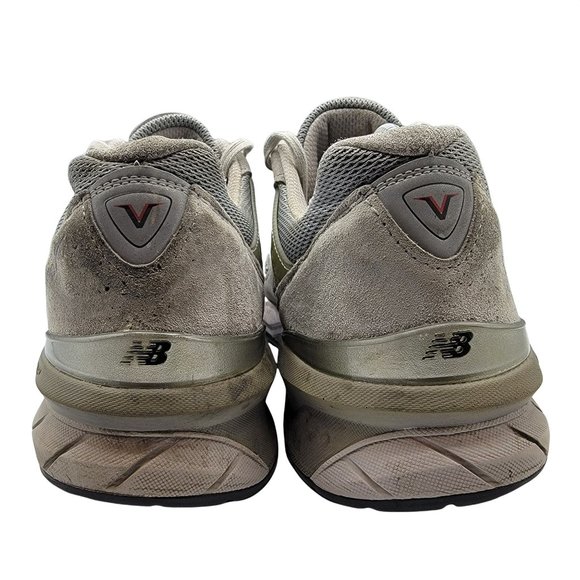 New Balance 990v5 Mens 12 Made In USA Grey Athletic Casual Shoes - M990GL5 main image 6